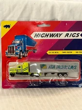 Highway Rigs 1992 Asia Pacific Lines Diecast Semi Truck
