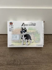 Siberian Husky 3D Model DIY Atomic Building Blocks New in Package