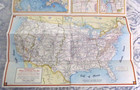 Shell OIL Gas Service Station Road Map of New Hampshire Vermont — photo 5