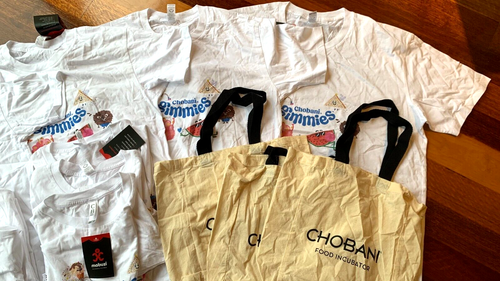 AU LOT 10x mabuzi Chobani gimmies white T-Shirt NEW tags various sizes - Picture 4 of 6