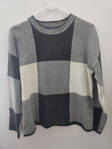Anthropologie Gray Paper Crane Slouchy 