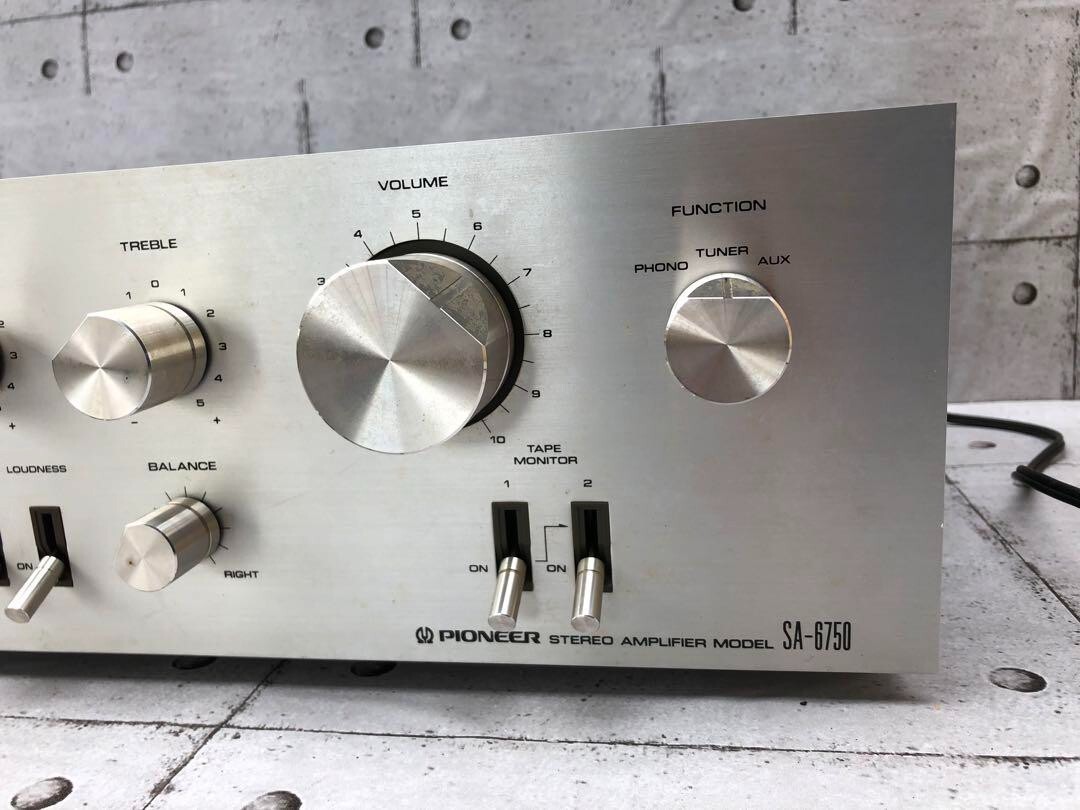 パイオニアステレオアンプSA-6750 PIONEER SA-6750 Stereo