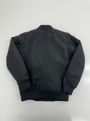 Old Navy Black Full Zip Bomber Jacket Boys Size Medium | eBay