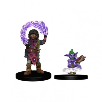 Wizkids Wardlings Recouvert Miniatures - Girl Wizard & Genie