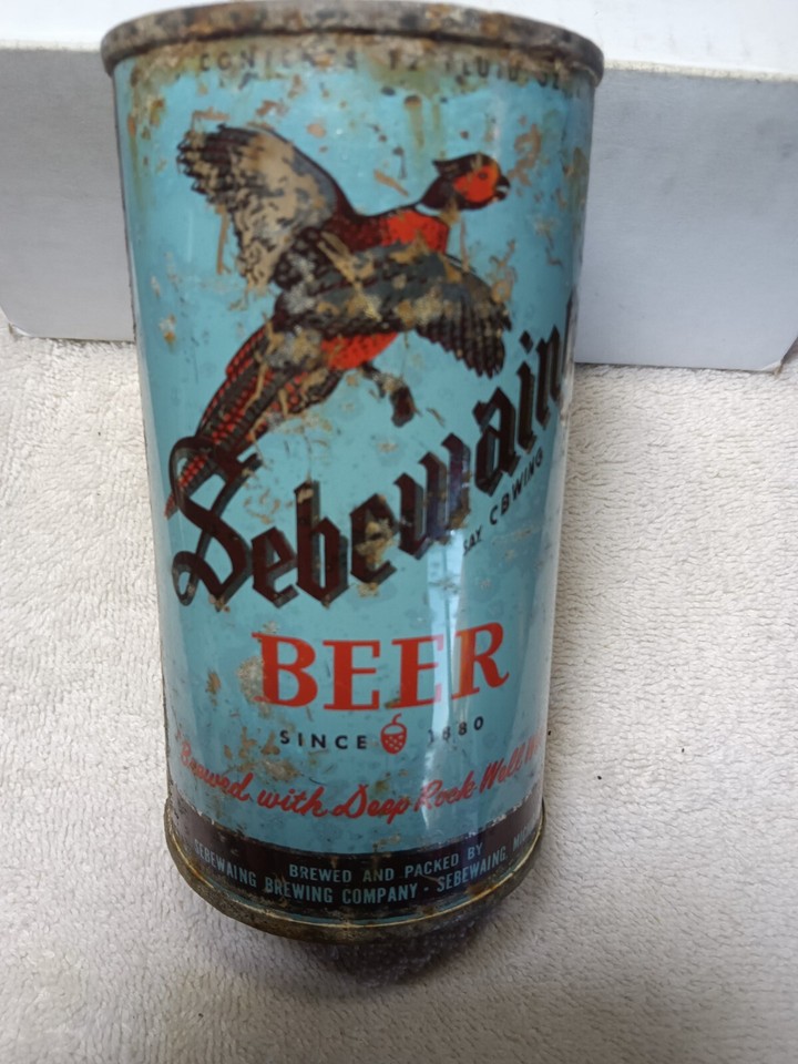 Sebewaing Flat top beer can , WIS EMPTY eBay