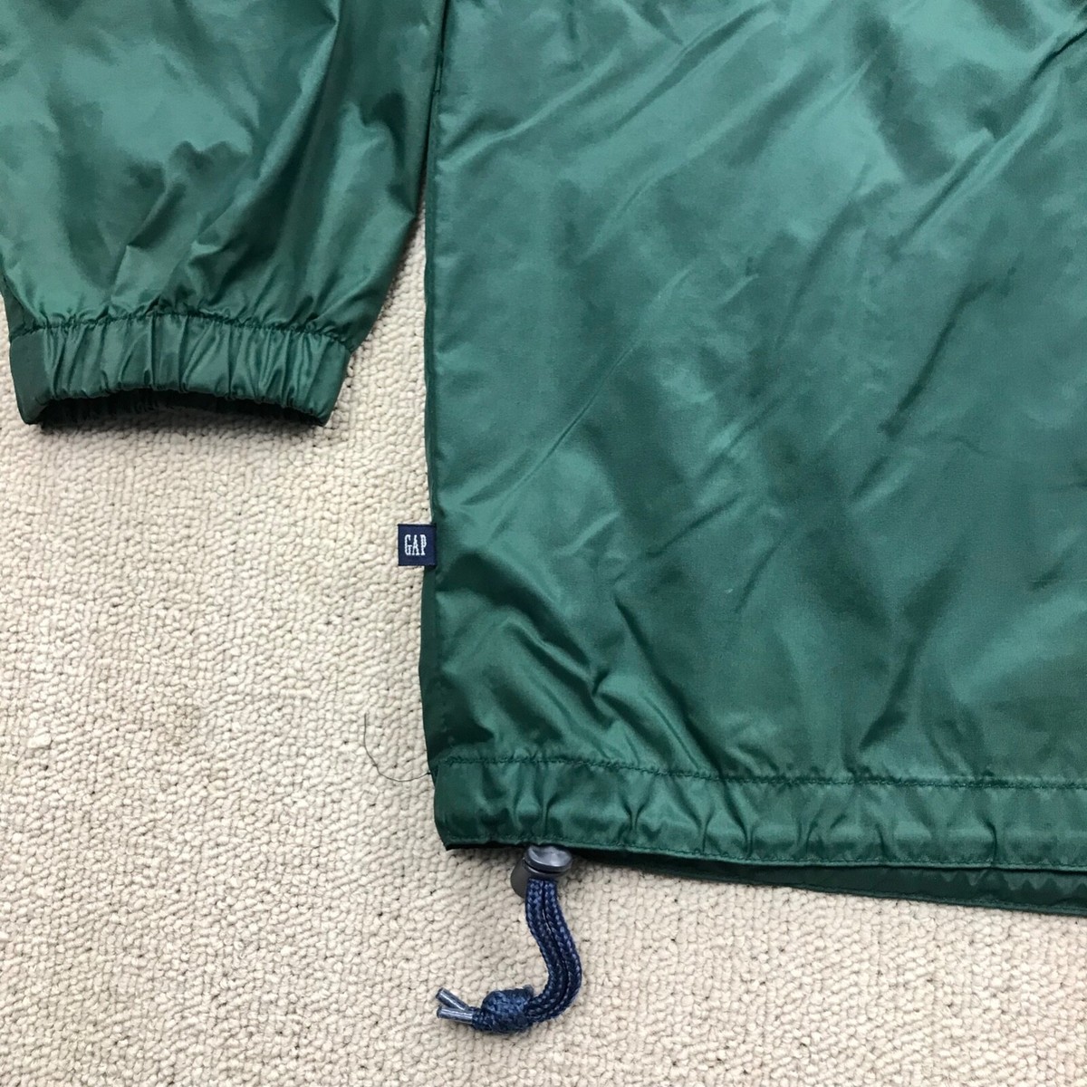 VINTAGE Gap Jacket Mens Medium Anorak Pullover Hooded 90s VINTAGE Gap Jacket Mens Medium Anorak Pullover Hooded 90s