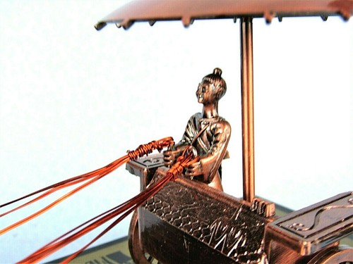 ANCIENT CHINESE BRONZE CHARIOT OF EMPEROR QIN SHI HUANG RARE METAL REPLICA MODEL - Picture 3 of 10