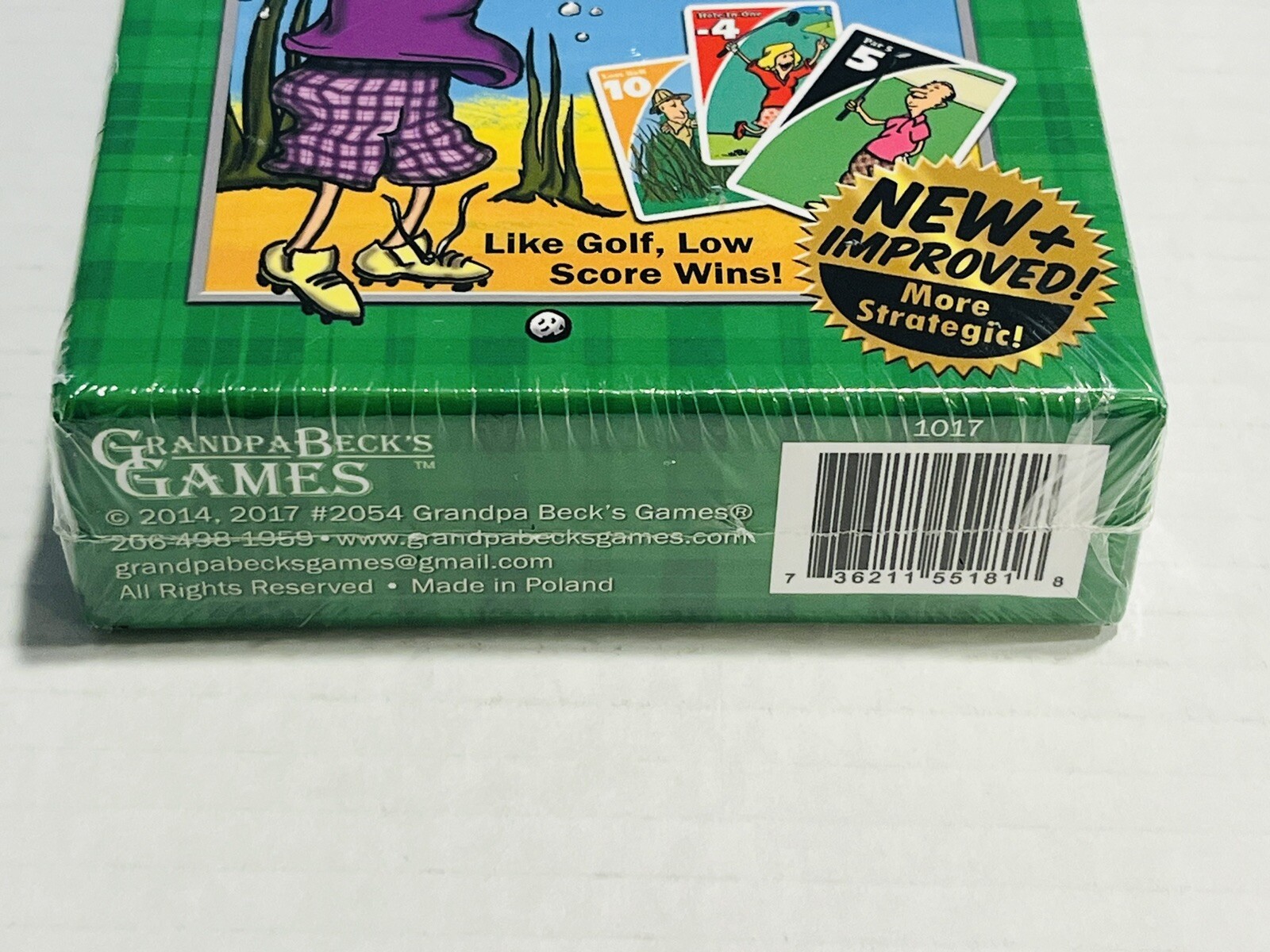 Grandpa Becks Golf Card Game NIB Strategic eBay