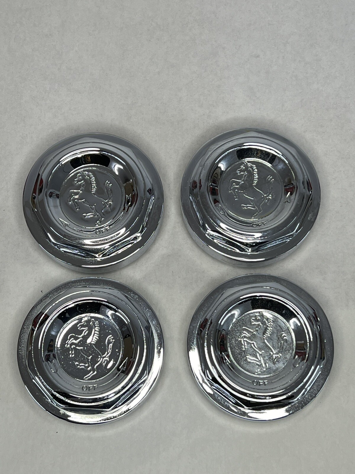 Four New Ferrari Wheel Knock Off Nuts Borrani GTB/4 Daytona 512 bb Hex Nuts