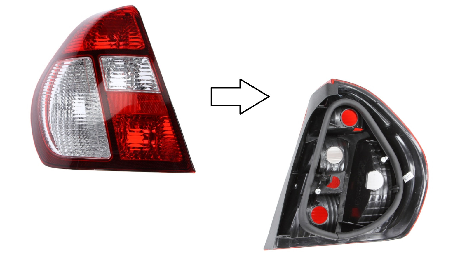 Lampe feu arriere gauche Renault Thalia reparez votre phare casse 8200403981