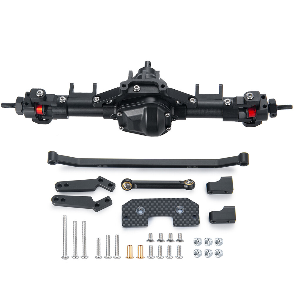 Assale Anteriore/posteriore FLYXM Per RC Crawler 1/10 - Per SCX10 90021 90027 - Asse Centrale - Foto 2