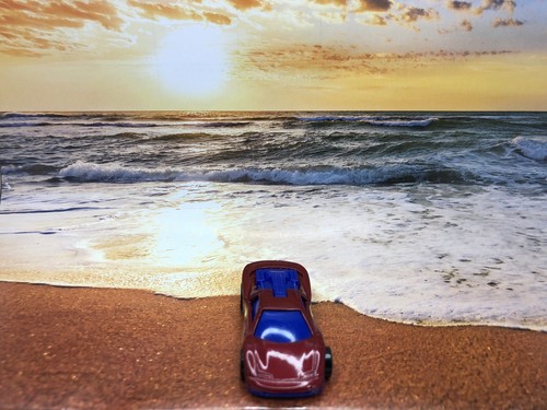 Hot Wheels c778 1993 auto pressofusa rosso/blu AD54 - Foto 2 di 6
