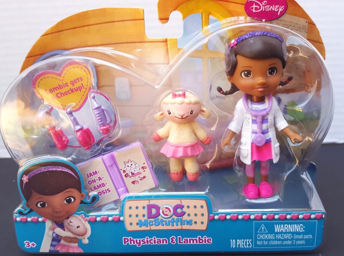 Disney DOC McStuffins Physician Lambie Gets Checkup Doll Doctor
