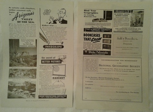 Set of Two Vintage 1947 Kodak Movie Camera Advertisements - Picture 2 of 8