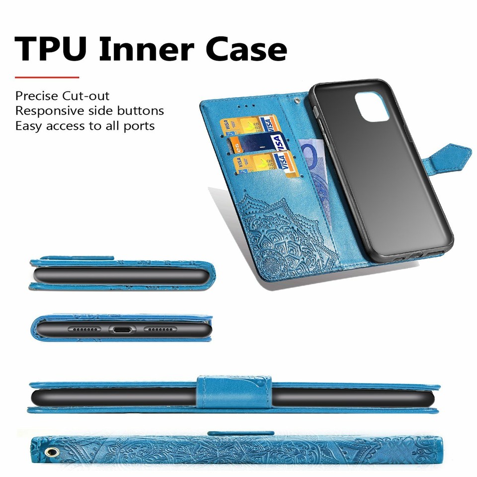 pour iPhone pour 17/16/15 PRO Max Étui en Cuir PU de Luxe avec Porte-Carte Magnétique Étui de Téléphone Portefeuille - Chine Porte-carte pour téléphone portable et porte-téléphone prix
