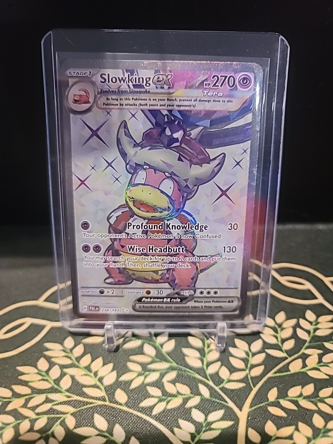 Slowking ex - 238/193 - Pokemon Paldea Evolved Full Art Ultra Rare Card NM
