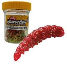 Powerbait Honey Worms Red Scales - 2 PACK