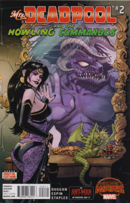 US Comic : Marvel Comics : Deadpool : Mrs. Deadpool 2015 Nr. 02 : and the Howlin