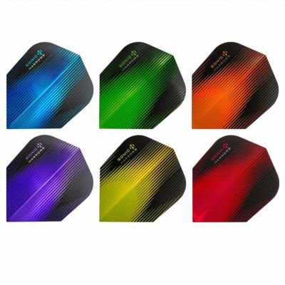     9 HARROWS Dart Flights Flys Flügel Flyer Flügel Federn Standard Sonic 100my