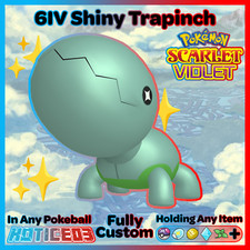 ✨Shiny Trapinch  6IV✨ Pokemon Scarlet & Violet 🚀Fast🚀 Indigo Disk DLC