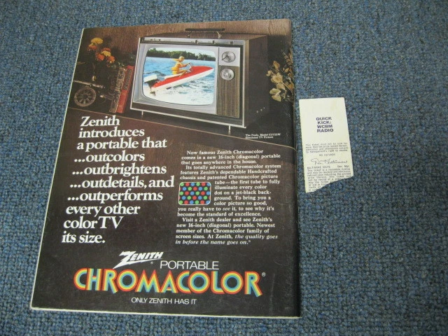 Oct 31, 1971 Baltimore Colts vs Pittsburgh Steelers  Program Ticket Stub - Image 3 of 4