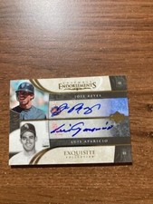 2006 exquisite Endorsements Jose Reyes Luis Aparicio Autograph (14/20)