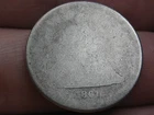 1861 Silver Seated Liberty Quarter- Lowball, Heavily Worn, PO01 Candidate?
