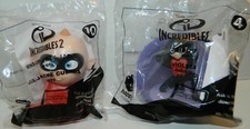 McDONALD'S HAPPY MEAL TOY 2018 INCREDIBLES 2 Lot Jack-Jack Violet NEW SEALED