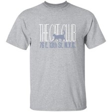 The Cat Club T-Shirt II  New York City Nightlife Fashion Retro