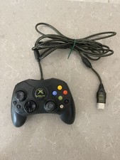 OG Original Xbox Controller S Type Black Genuine OEM With Breakaway Cable