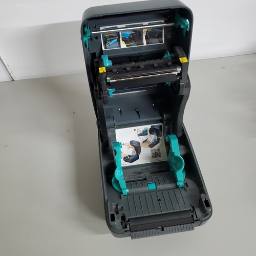 Zebra GX420t Direct Thermal Label Printer GX42-102411-000 - TESTED - NO AC adapt - 第 6/10 張圖片