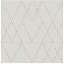 Origin 21 30.75-sq ft Gold Vinyl Geometric Se...