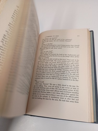 A Farewell to Arms by Ernest Hemingway 1957 Hardcover - Picture 6 of 13