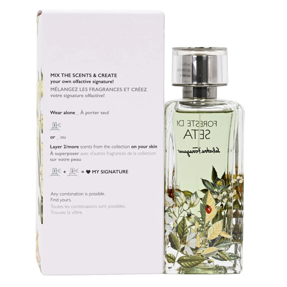 Foreste Di Seta por Salvatore Ferragamo para unisex EDP 3.3 / 3.4 oz nuevo en caja Foto 4 de 4