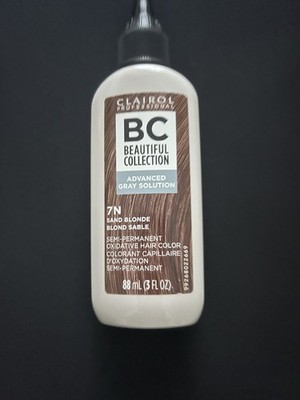 Clairol Professional Beautiful Collection Advanced Gray Solution, 3 oz-Sand blon
