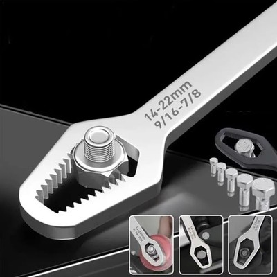 Universal Torx Wrench Self tightening Adjustable Both Ends Spanner Tools