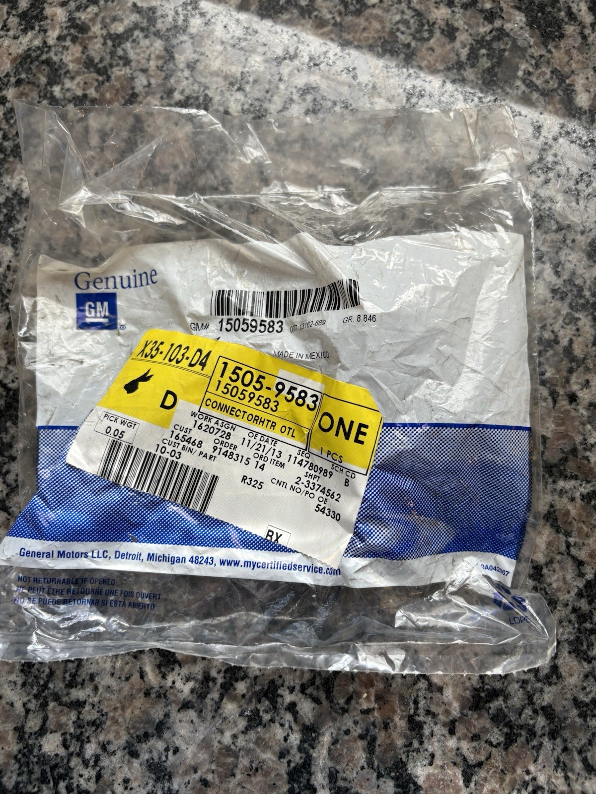 General Motors Genuine OEM Parts 15059583 for sale online | eBay