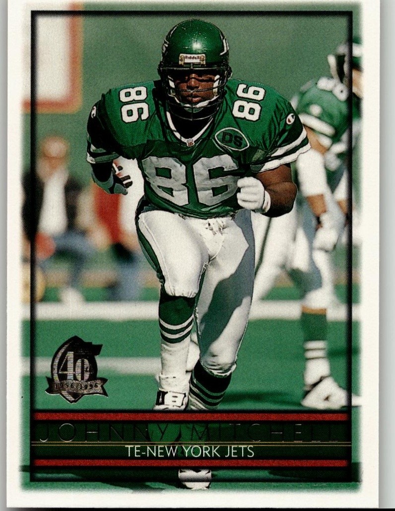 Johnny Mitchell 1996 Topps Football New York Jets
