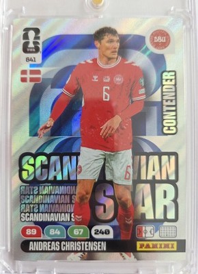 #641| ANDREAS CHRISTENSEN | CONTENDER |NORDIC EDITION| Panini Adrenalyn XL WM26