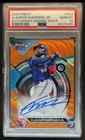 2023 Finest Vladimir Guerrero Jr. Auto Orange Wave Refractor #3/25 PSA 10
