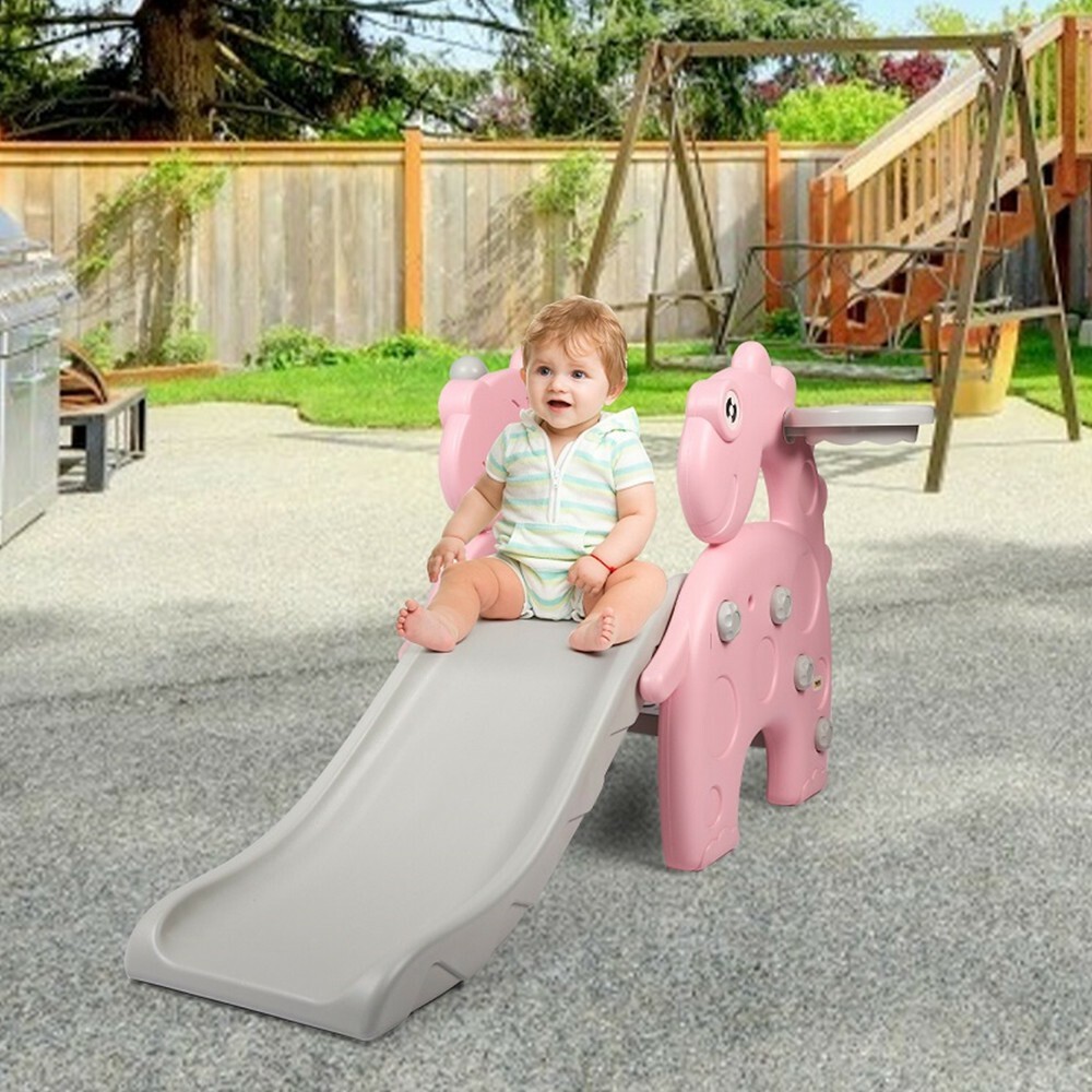 VILOBOS Toddler Slide Climber Playset Safety Playground Bbay 18-36 months Gift