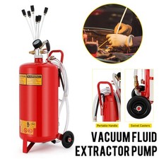 5 Gallon 23L Portable Air Pneumatic Waste Oil Garage Fluid Extractor Drain Tank