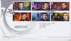 GB ROYAL MAIL FDC FIRST DAY COVER STAMP SET 2020 JAMES BOND TALLENTS PMK