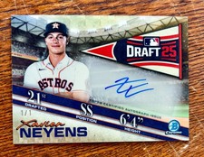 2025 Bowman Chrome Draft Night Xavier Neyens SUPERFRACTOR AUTO 1/1