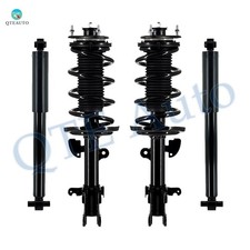 Set 4 Front Quick Complete Strut-Coil Spring-Rear Shock For 2010-2012 Acura ZDX