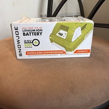 Snow  Sun Joe 24VBAT-LT Pro Lithium-Ion Battery 24 Volt  2.5-Ah