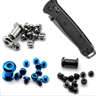 Messergriff Titan Schrauben für Benchmade 537 Bailout AXIS Schloss Faltmesser