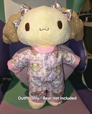 OUTFIT ONLY Chiffon Mocha Sanrio Sleeper Build A Bear Hello Kitty Cinnomoroll