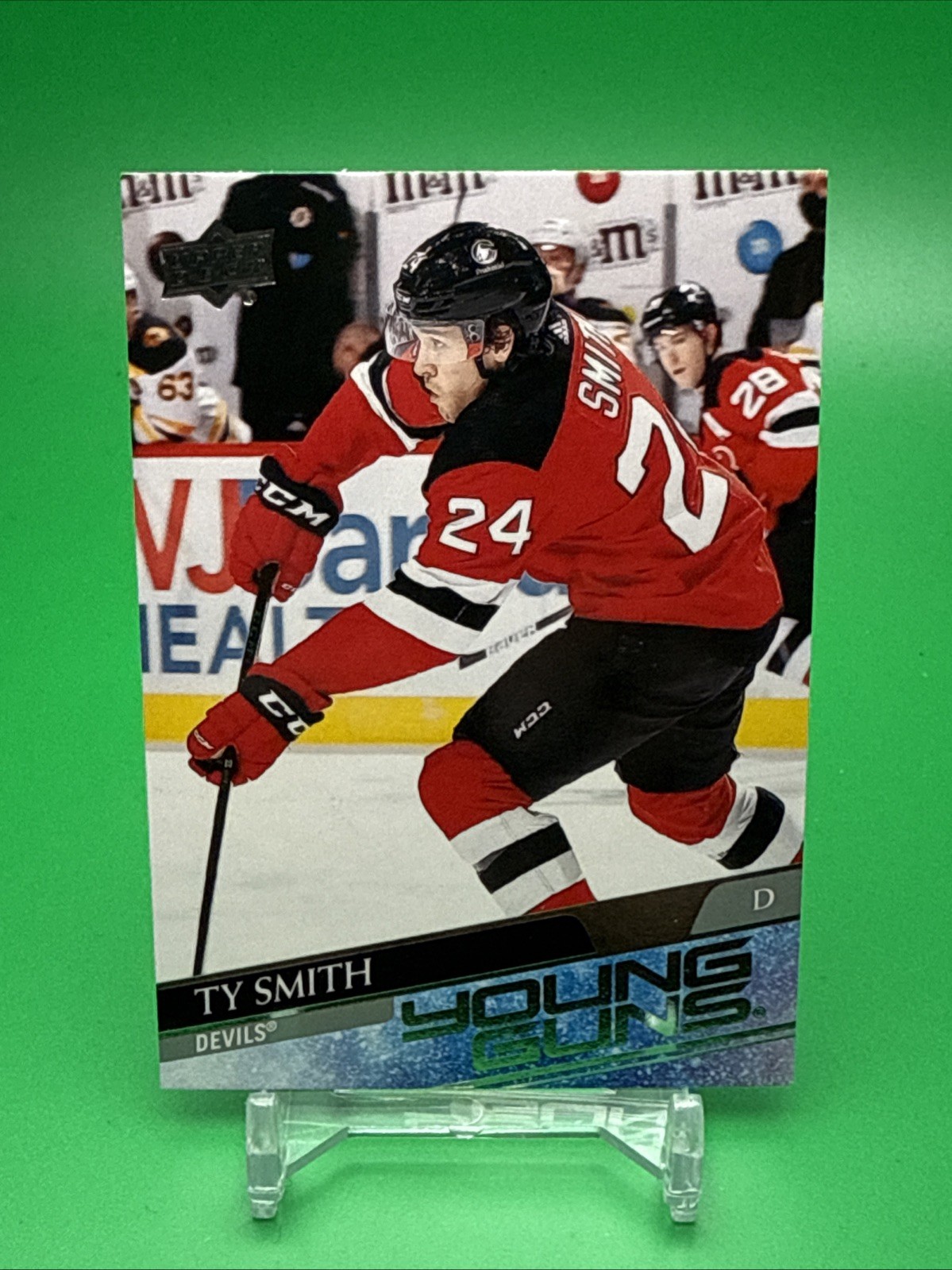 Ty Smith 2020-21 Upper Deck - Young Guns #456 New Jersey Devils RC FREE SHIPPING