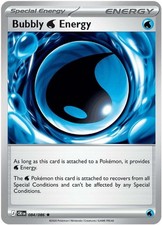 Bubbly Water Energy - 084/086 - Holo Rare (Near Mint) Chaos Rising - Energy Poké
